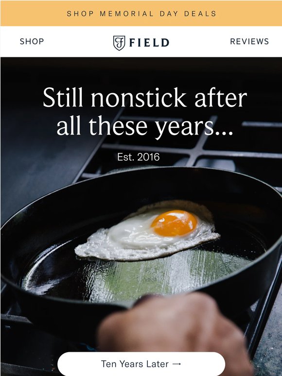 12,533 strangers, 1 skillet, 10 years