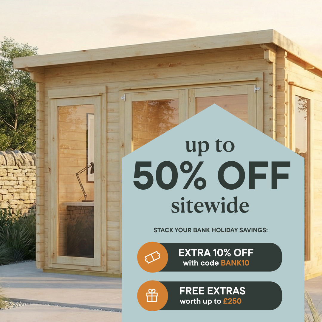 Bank Holiday Savings | Up to 50% off + extra 10% with code: BANK10