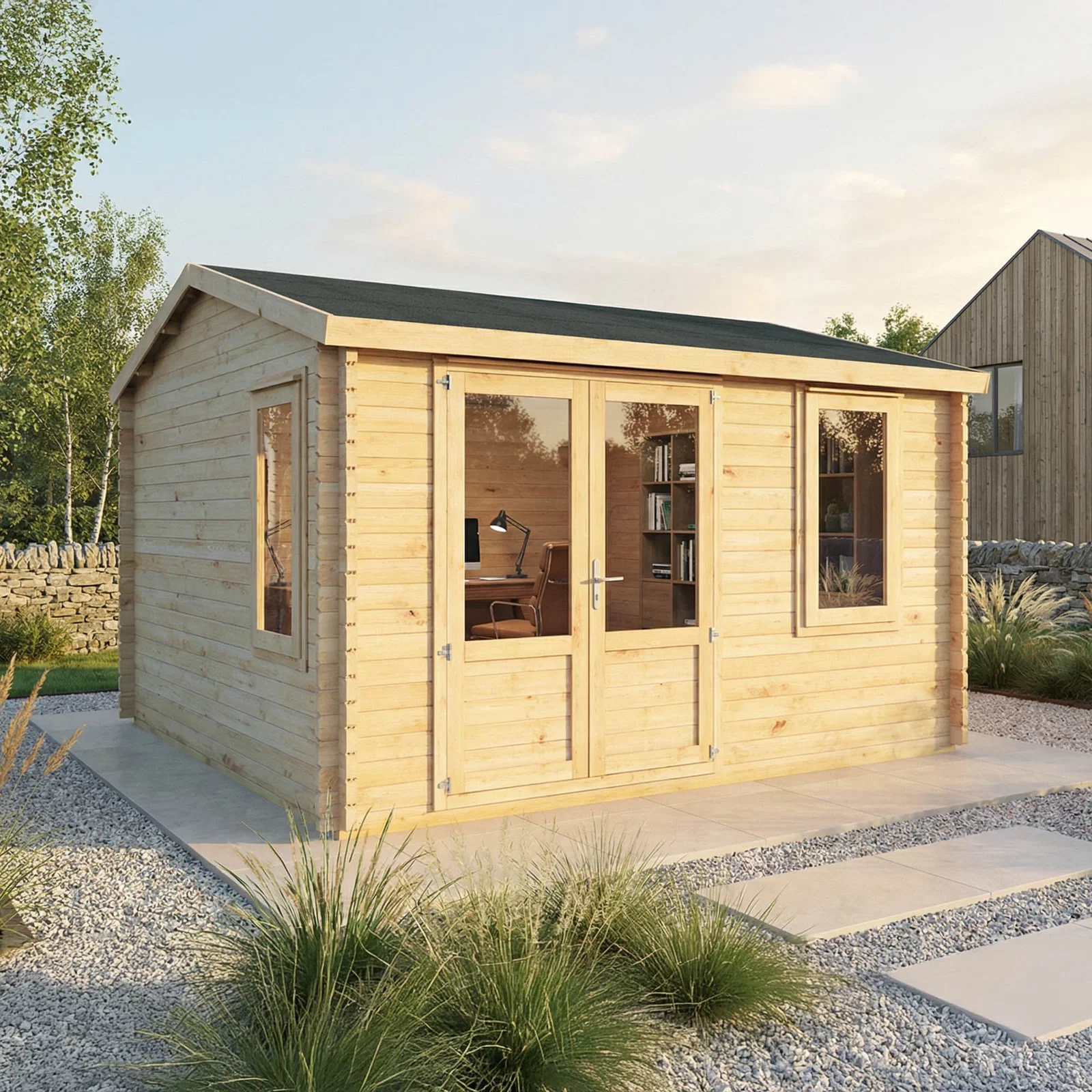 Image of The Robin Log Cabin