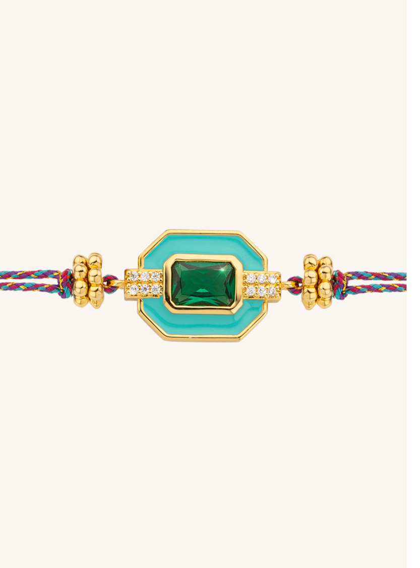 BRACELET - TURQUOISE ART DECO