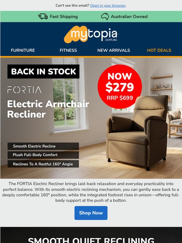 🛋️ Your Favourite Recliner Is Back 💥