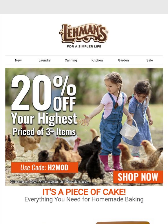 20% off 1 Item of Your Order Won't Last Long, ACT NOW! 🚨