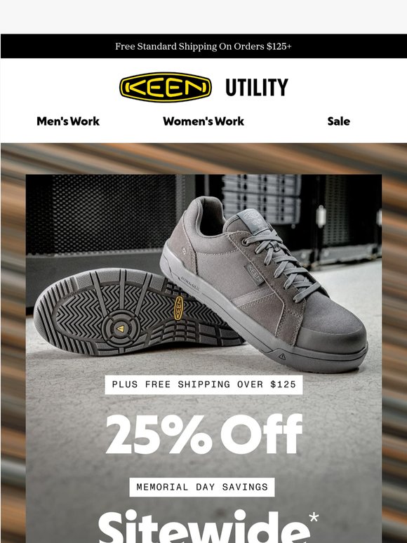 25% Off Retro-Inspired Work Shoes