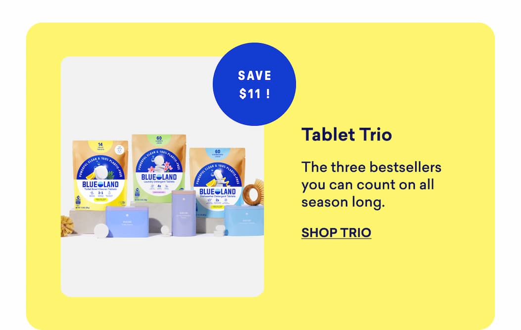 Save $11 on our Tablet Trio!