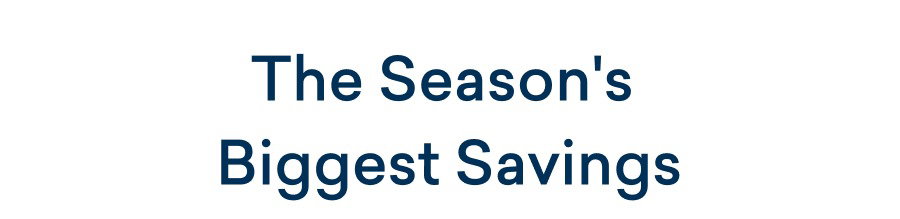 Save big this weekend - up to 25% off!