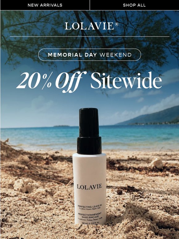 Fight Frizz With 20% Off