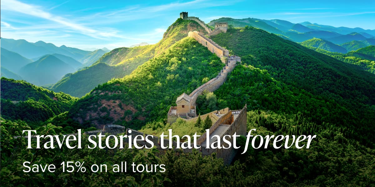 Save 15% on all tours