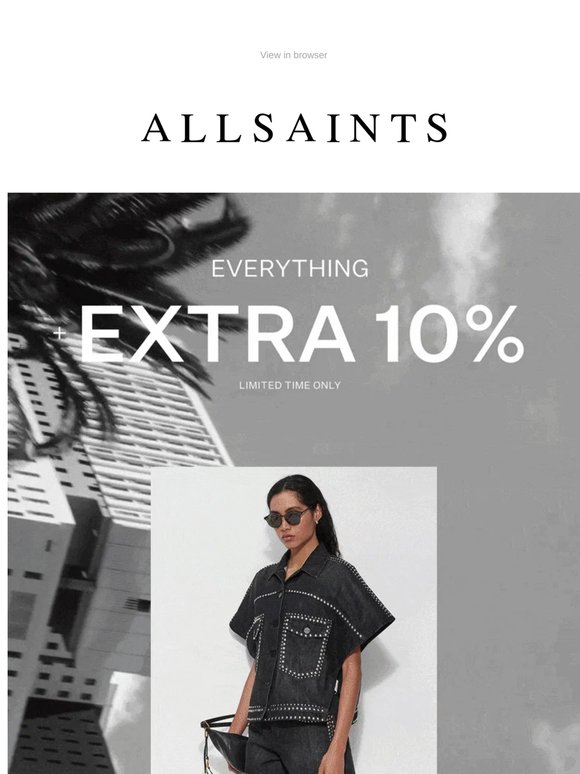 Up To 30% Off + Extra 10% Off