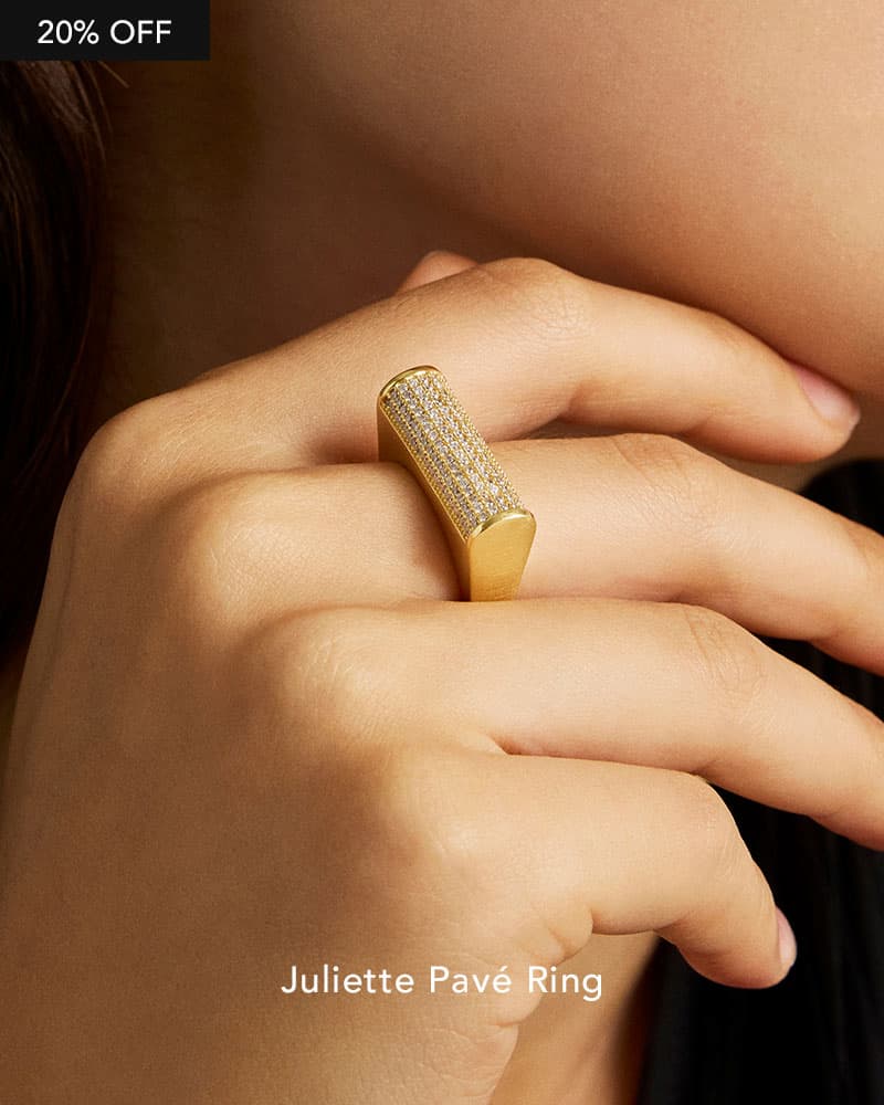 Juliette Pavé Ring.