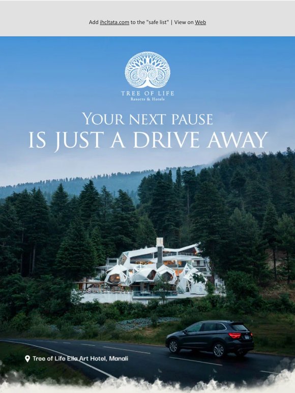 Your Next Pause is Just a Drive Away