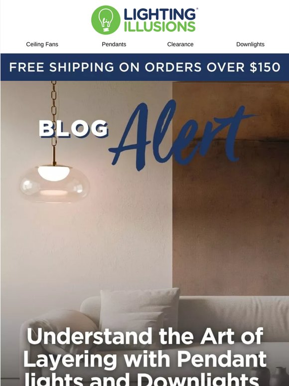 Master lighting layers! Pendants + downlights explained 💡