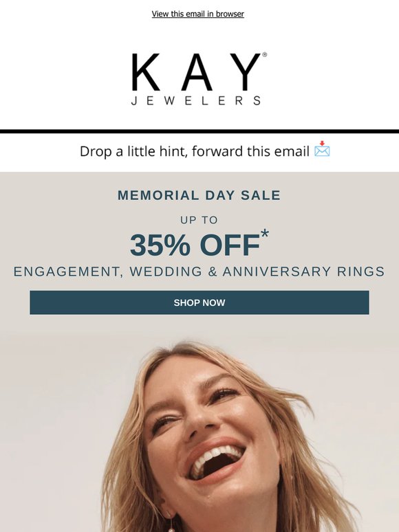 Up to 35% OFF* Select Elongated Designer Engagement Rings 💍