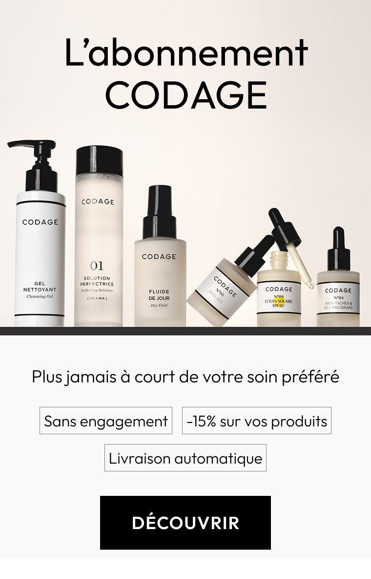 L’ABONNEMENT CODAGE 1
