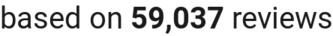 number of reviews