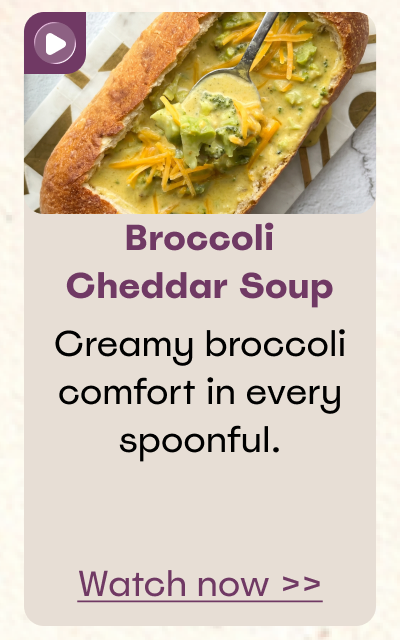 Broccoli Cheddar Soup