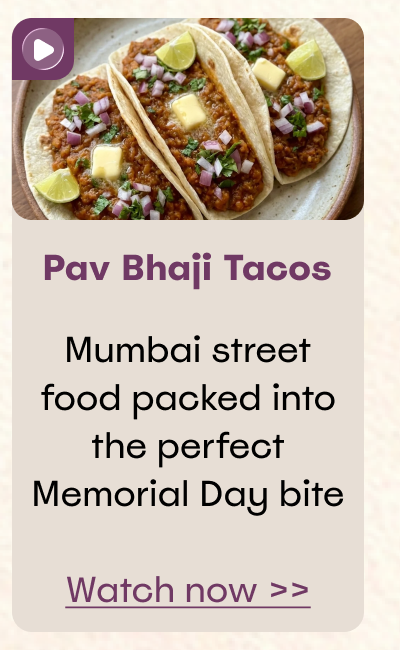 Pav Bhaji Tacos