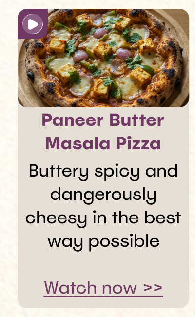Paneer Butter Masala Pizza