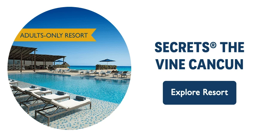 Secrets The Vine Cancun. Adults-Only Resort. Explore resort.