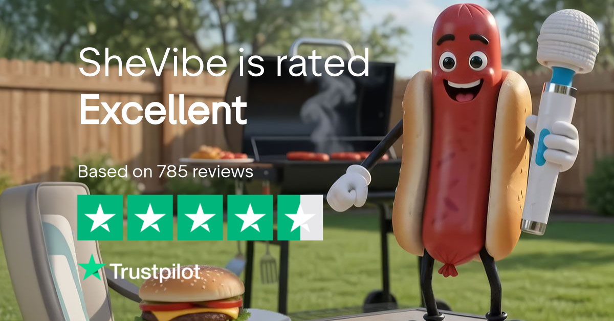 SheVibe is rated Excellent by Trustpilot!