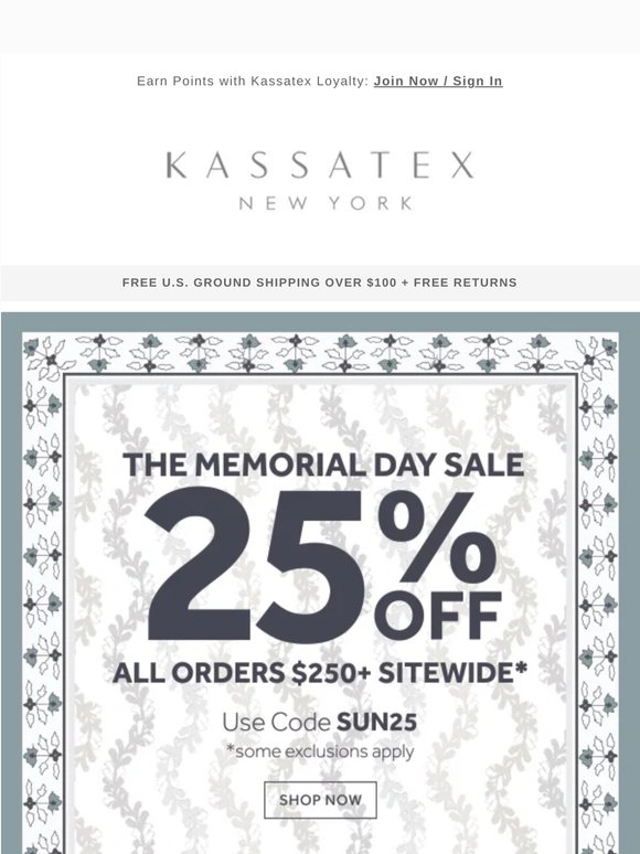 25% Off: Best Sellers for Summer