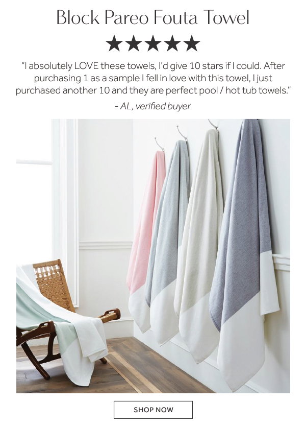 Block Pareo Fouta Towel