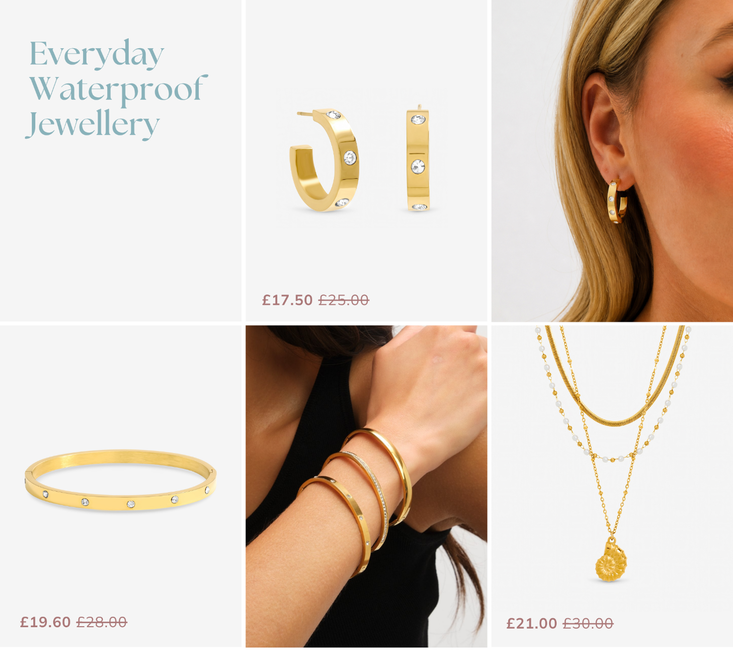 Everyday Waterproof Jewellery