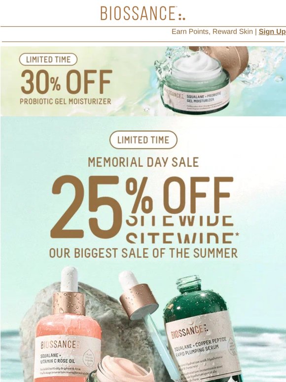 25% off ALL + 3 free 🎁 ends soon! Let's go→