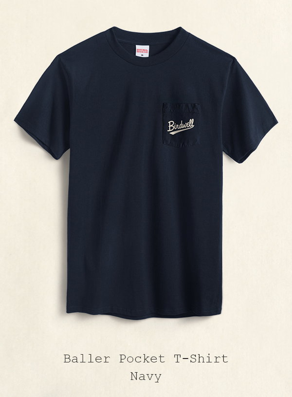 Baller Pocket T-Shirt - Navy