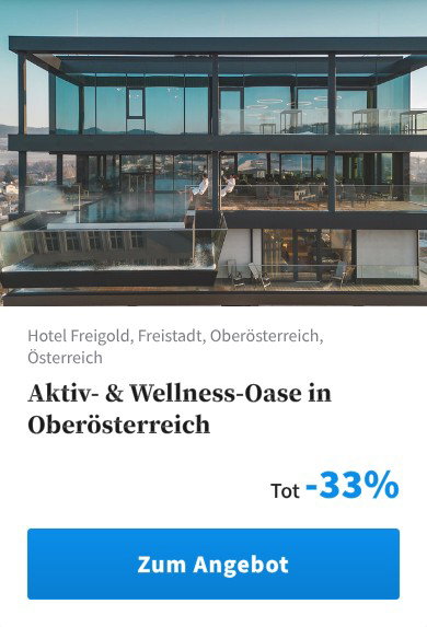 Aktiv- &amp; Wellness-Oase in Oberösterreich