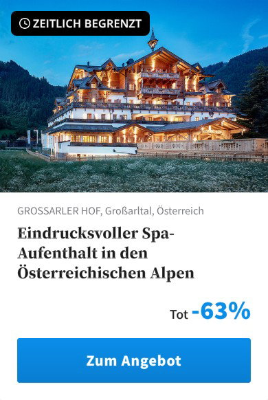 Eindrucksvoller Spa-Aufenthalt in den Österreichischen Alpen