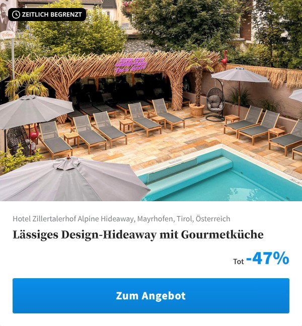 Lässiges Design-Hideaway mit Gourmetküche