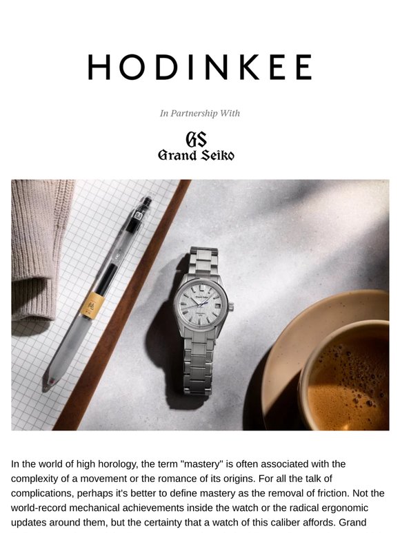 The SLGB003 from Grand Seiko is Engineering Excellence