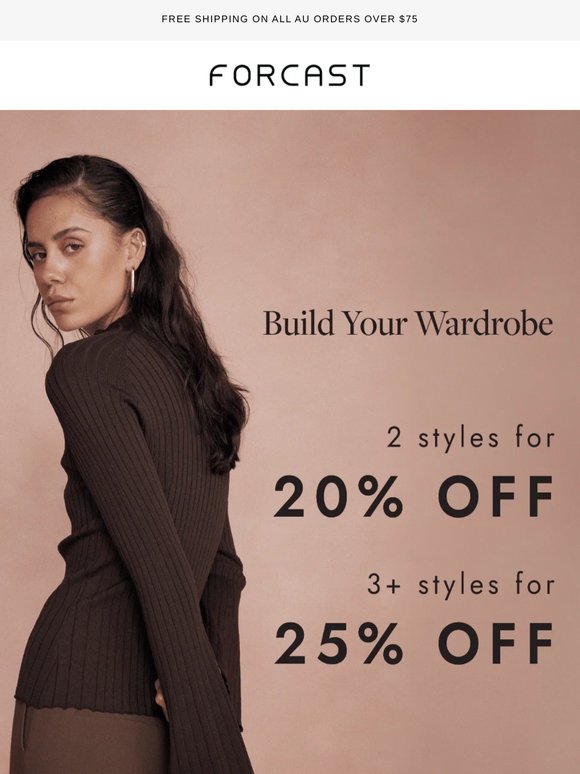 Your Wardrobe Builder is here