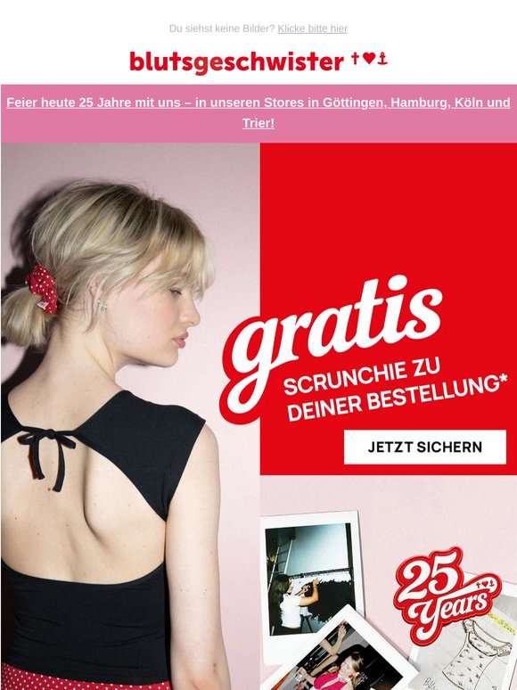 25 Jahre, ein Gefühl – und ein Geschenk für dich.