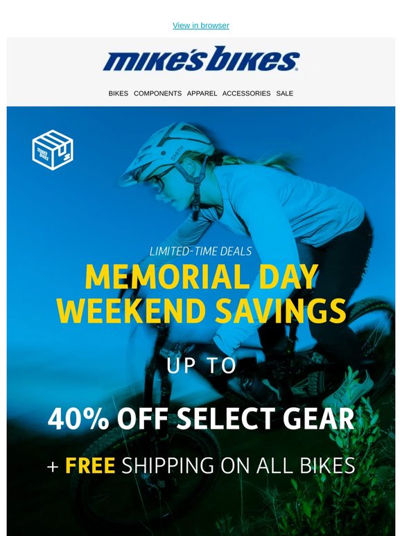 Memorial Day Savings Are Here