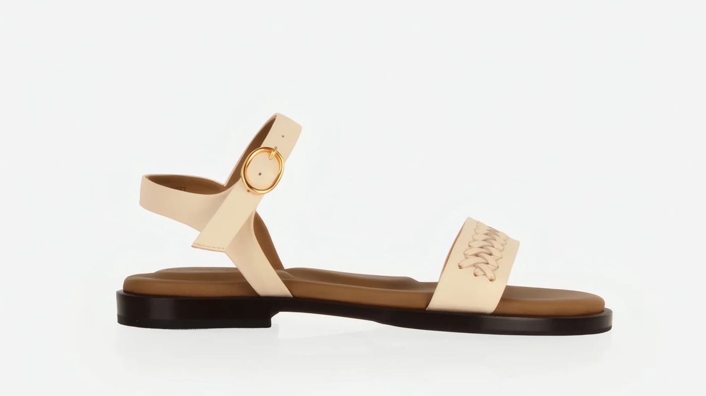 The Bohème Sandal Oat Milk