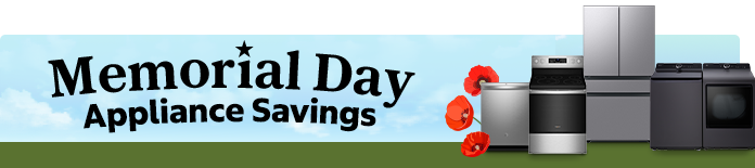 Memorial Day Appliance Savings