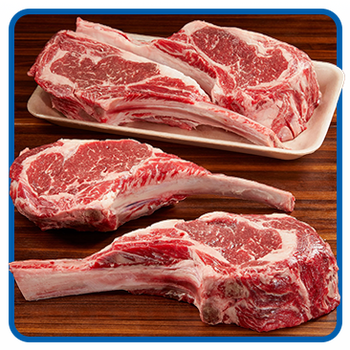 Kirkland Signature USDA Prime Beef Bone-In Ribeye Steak
