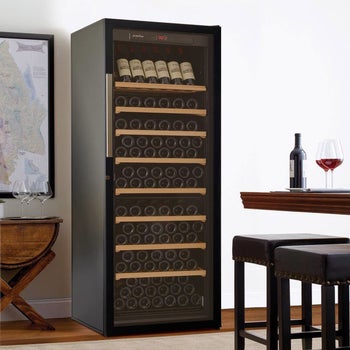 Artevino III by EuroCave 200 Bottle Free Standing Wine Cellar with Display Shelf