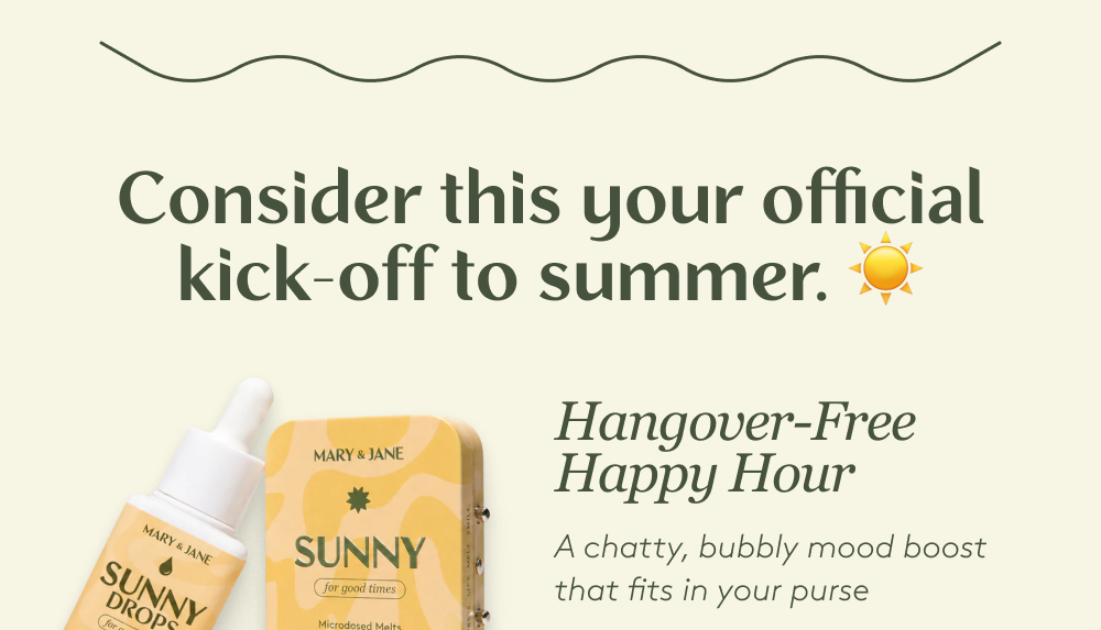 HANGOVER FREE HAPPY HOUR