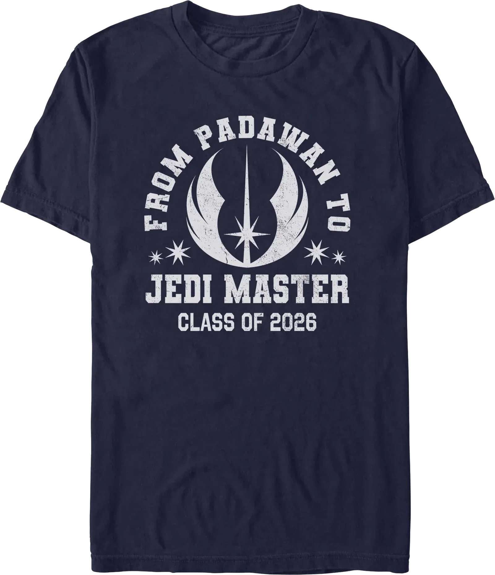 From Padawan To Jedi Master Class Of 2026 Star Wars T-Shirt