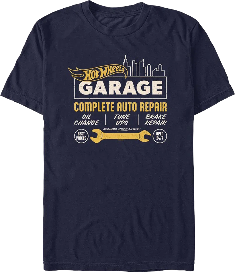 Complete Auto Repair Hot Wheels T-Shirt