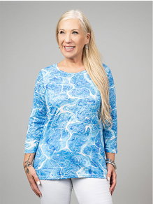 Sleeve Burnout Top