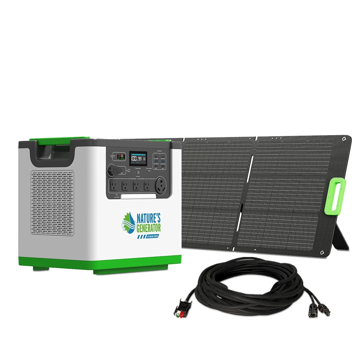 Image of Nature's Generator Lithium 3600 Solar Generator