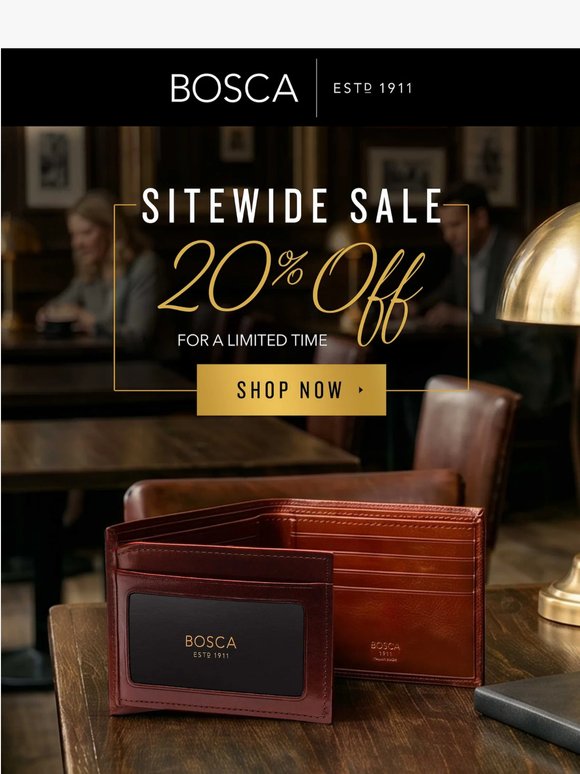 Everything we make 🧳  20% off now
