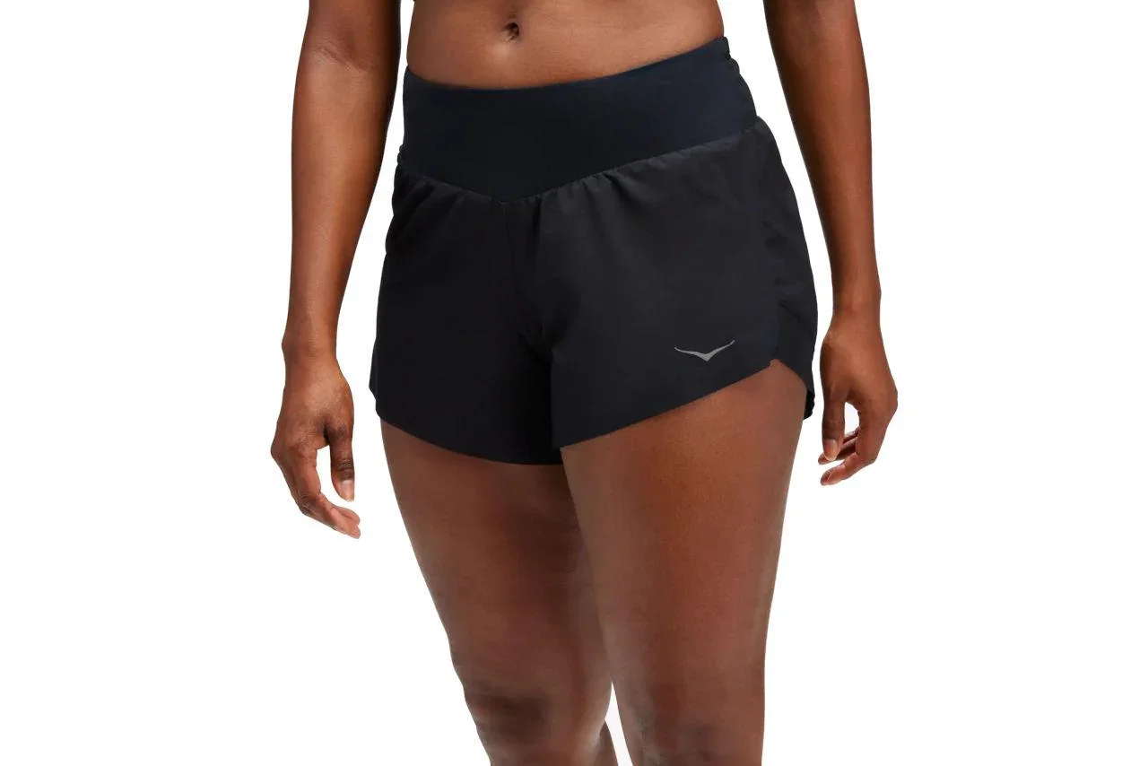 Image of HOKA SHORT GLIDE 4' MUJER
