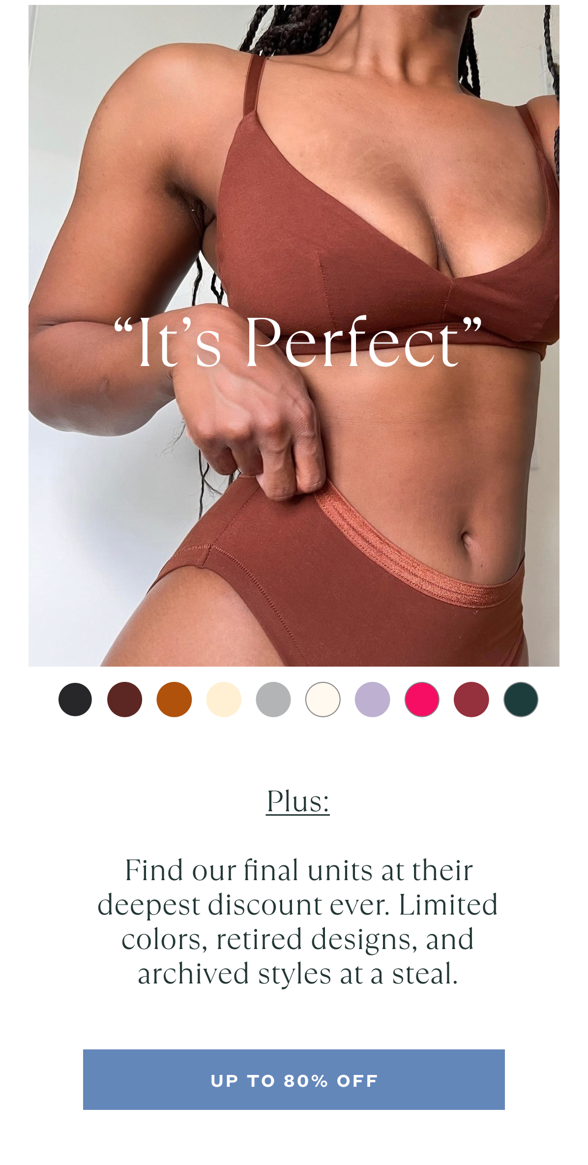 A women wearing subset brown soft bra