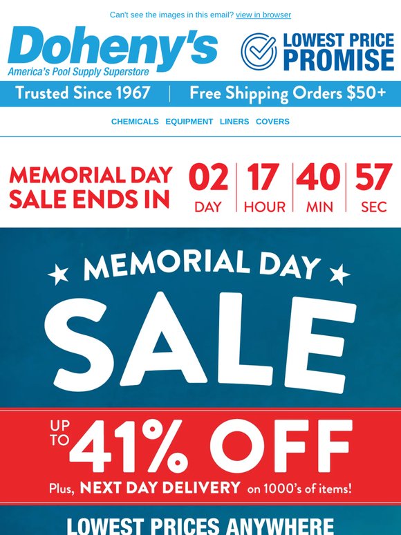 Dive Into Memorial Day DEALS Before They're Gone! 🇺🇸
