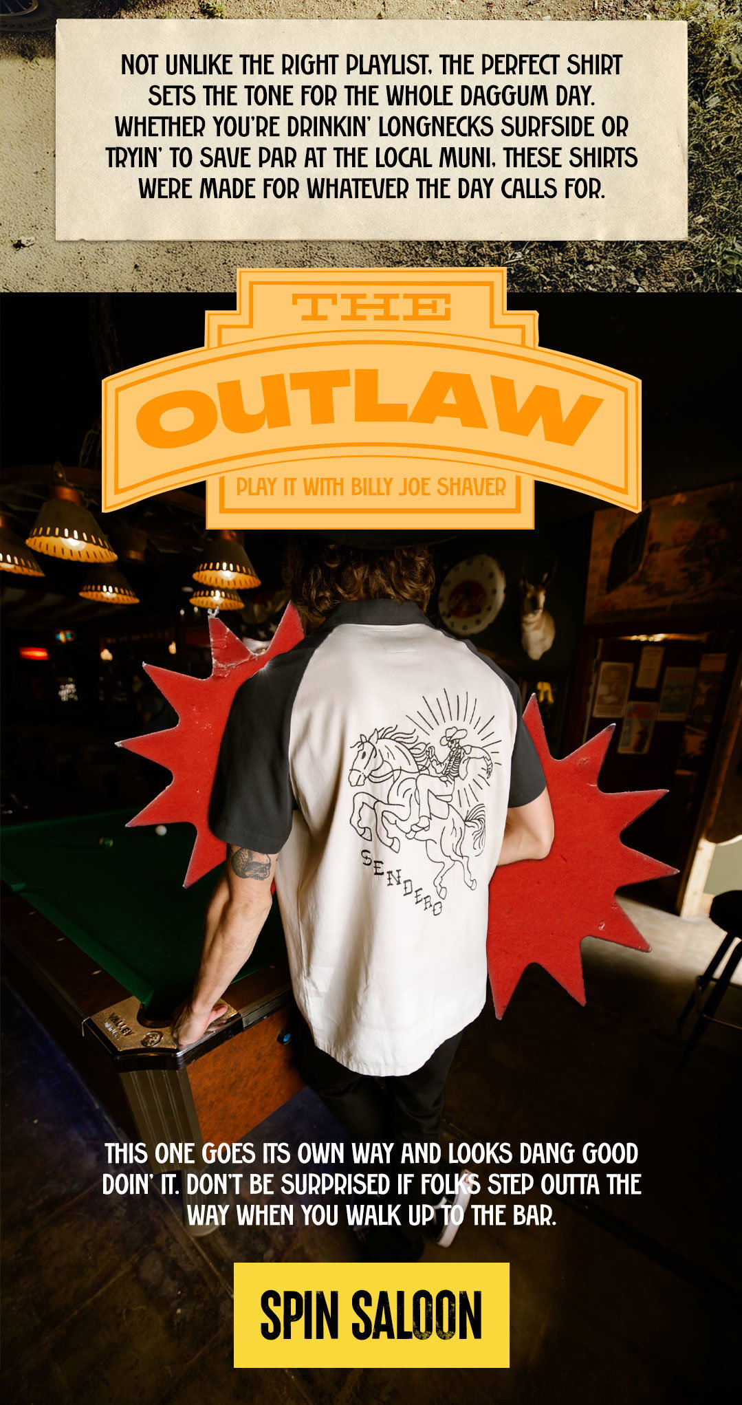 The Saloon Shirts