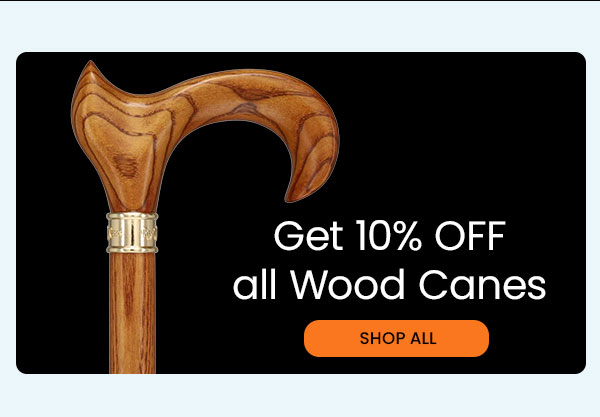 10% OFF Wood Canes